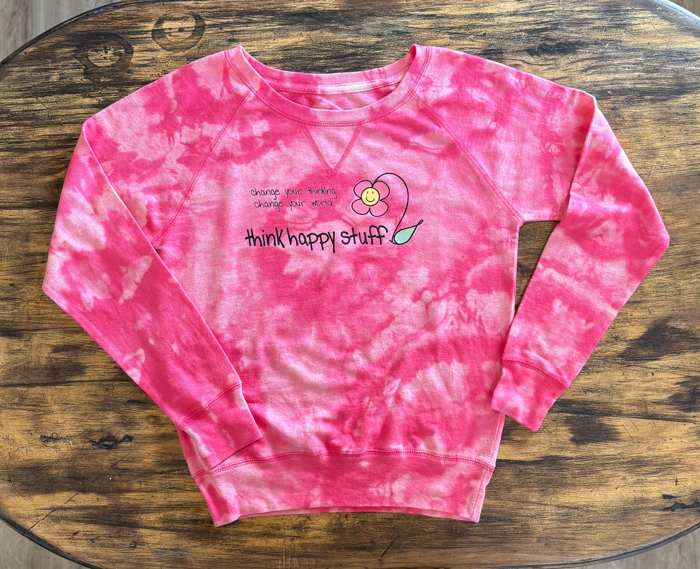 tie dye sweatshirt