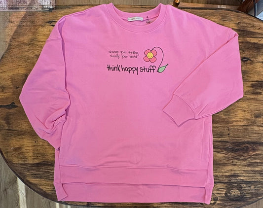 Fleece sweathsirt w/t pockets